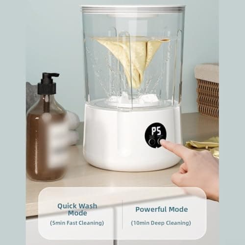 Washer Washing Compact Laundry Wireless Tub Machine Compact — view 4