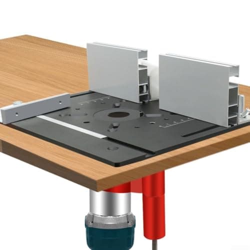 Router Lift Base Aluminium Alloy 47mm Travel Stainless Steel — view 4