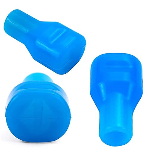 2Pcs Bite Valve Replacement Mouthpiece Bite Valve Hydration Valve Nozzle Silicone Bite Valve Cover for Outdoor Backpack Hydration Bladder Reservoir — view 3