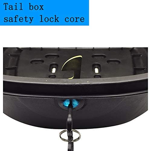 ZXCASDF Motorcycle Trunk Motorcycle Rear Travel Bag, Weather Resistant Heavy Duty Tail Bag Tail Trunk, Water Proof Luggage Bag Backpack,sea sky blue — view 6