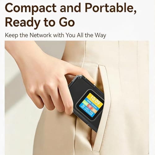 Generic Pocket WiFi Router Premium Design and High Speed for On-the-Go Users Supports 16 Devices 300Mbps — view 3