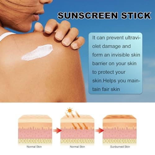 Wenrny Plant Scented Sunscreen Sticks for Face & Body,5 Pack Unisex Travel Size Moisturizing Sunscreen Stick Bulk for Summer,Lightweight Texture UVA/UVB Protection Roll On Sun Sticks,20g — view 6