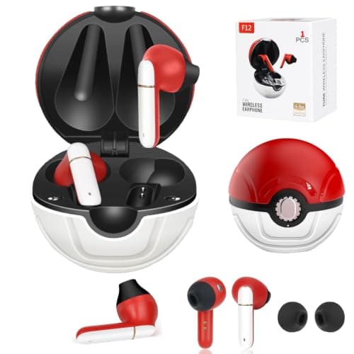 Jekasy Wireless Earbuds for Kids,Comfortable Wireless Earphones Fit Ergonomic Design Ball Shape Ear Buds with Mic for Android iOS Cell Phone Computer Laptop