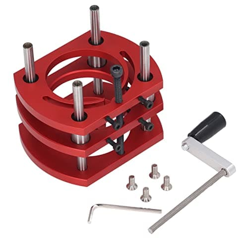 OVAQUIXI Router Lift System, 51mm Travel, 64-66mm Clamp Range — view 5