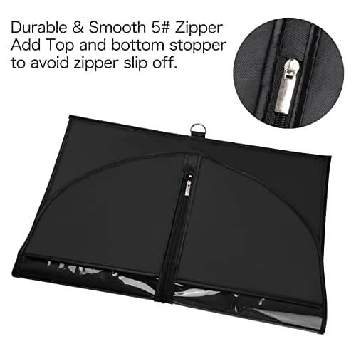 KEEGH Dress Cover Bag 60 Inch Foldable Clothes Covers Protector Bags — view 5