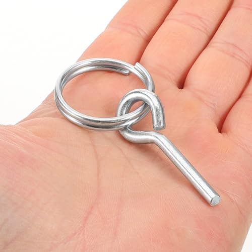 12pcs Tent Ring and Pin Connectors for Outdoor Camping Travel — view 4