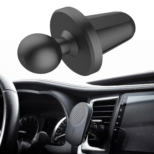 Maciun Phone Holder Car Vent - Wider Spring Clamp Air Vent Cell Phone Mount For Car Hands Automobile Cradle Clip Car Phone Cradle Clips - Car Phone Holder Mount Supplies For SUVs, Trucks, Minivans — view 6
