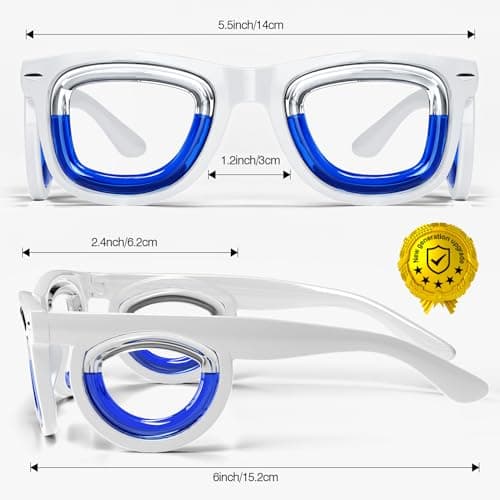 Hion 2 Pairs Adult Anti- Motion Sickness Smart Glasses, Ultra-Light Portable Nausea Relief Liquid Glasses, Carsickness Airsickness Seasickness Glasses, Travel/Cruise Essentials — view 2