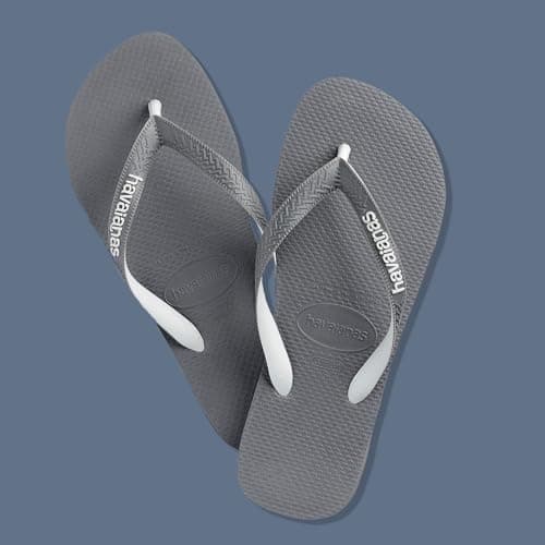 Havaianas Top Mix Unisex Adults FlipFlop Steel Grey/Steel Grey 6.5/7 UK — view 2