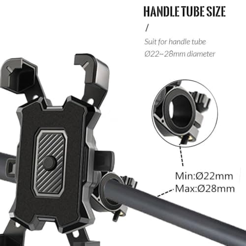 Motorcycle Phone Mount fits for Honda Talon 1000R Matte Navy Blue 2021-2026 — view 6