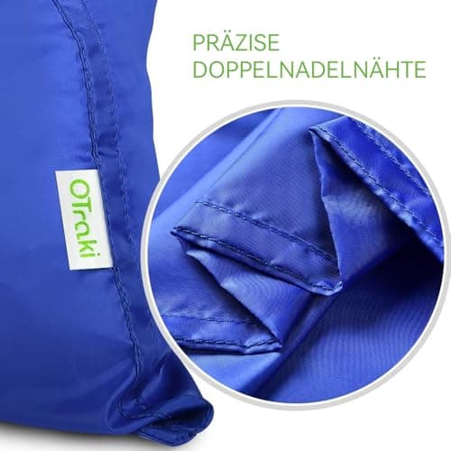 OTraki Large Travel Laundry Bags 2 Pcs 60x80 cm Blue — view 4
