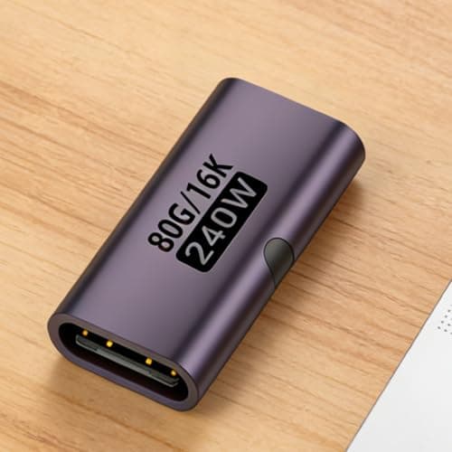 Buhygn USB C Female to Female Adapter 240w Connector — view 3