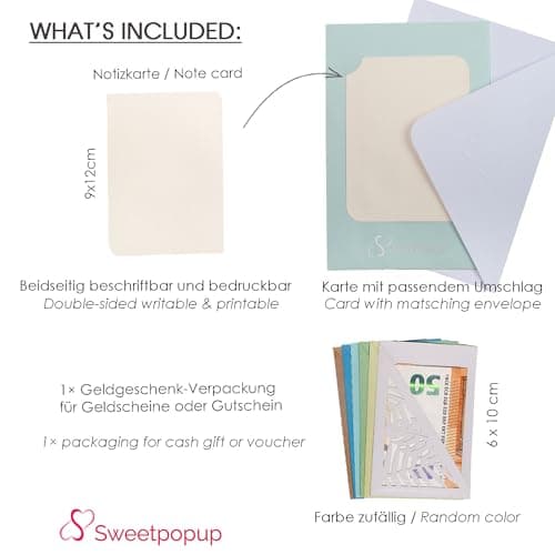 Sweetpopup® Pop Up Travel Card - 3D Greeting Card with Suitcases — view 6