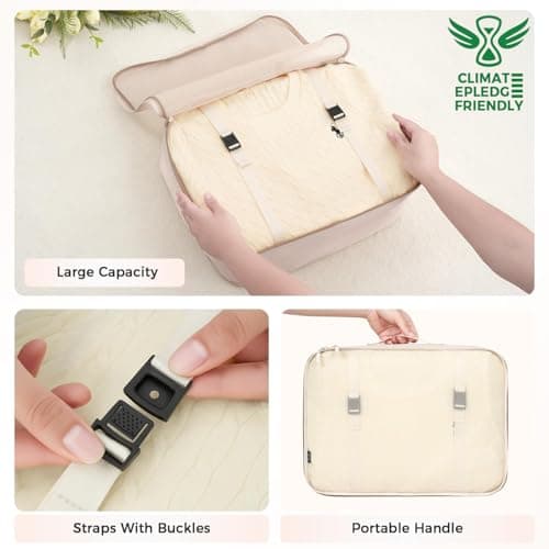 BAGAIL Packing Cubes for Suitcase 8 Set, Lightweight Luggage Packing Organizers Packing Cubes for Travel Accessories — view 6