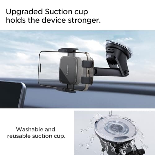 Spigen Universal Car Phone Holder Car Mount Cradle with Suction Cup — view 3