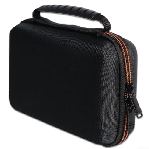 Waterproof Game Console Bag for 3ds XL Hard Shell Waterproof(Orange)