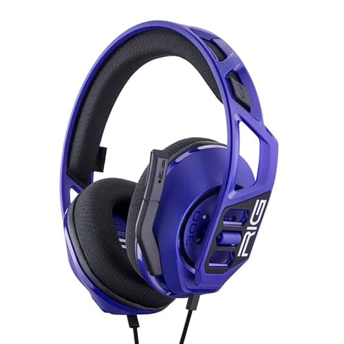RIG 300 PRO HC Multiplatform Universal Gaming Headset for Xbox, PlayStation, Windows 10/11 PC, Nintendo Switch - Dolby Atmos Activation Code for Xbox/PC - Limited Edition Cosmic Purple
