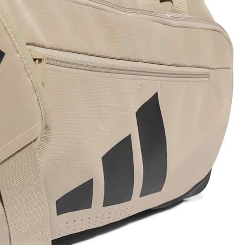 adidas Unisex Training Defender Duffle Bag Medium Duffel_Bag, Khaki Three/Black, One Size — view 4