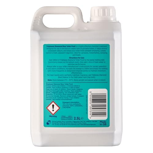 Triplewax Diamond Blue Toilet Fluid 2.5L — view 2