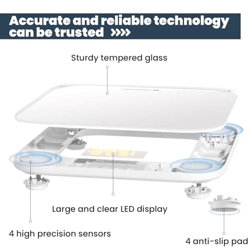 UNIWEIGH Kitchen and Bathroom Scale Bundle-Digital Food Scale 11lb — view 4