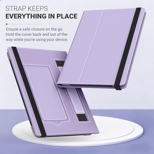 MoKo Case for 6.8,7 Inch Kindle Paperwhite eReaders Tablets, Taro Purple — view 6