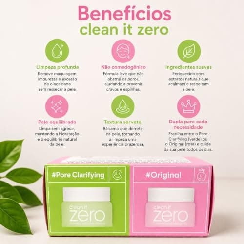 BANILA CO Clean it Zero Cleansing Balm Starter Kit | Vegan Korean Makeup Remover, Hydrating and Nourishing Facial Cleanser Wash | Travel Size (7ml x 2ea) — view 4