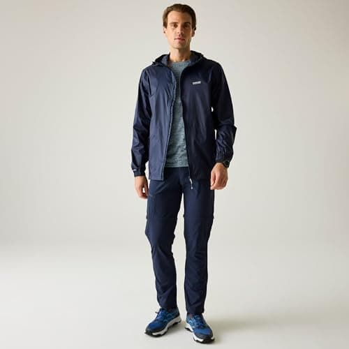 Regatta Mens Pack It III Waterproof Walking Jacket Pack-Away Breathable Lightweight — view 3