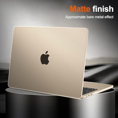 EooCoo for MacBook Air 15 inch Case M5 M4 M3 M2 [100% Match]Frost Starlight — view 6