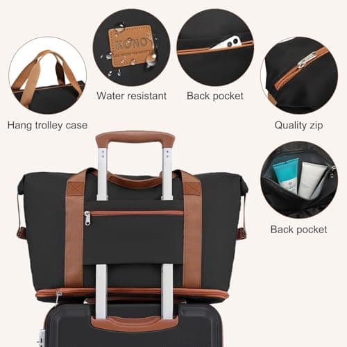 Kono Underseat Ryanair Cabin Bags 40x30x20, Lightweight Foldable Travel Bag — view 4