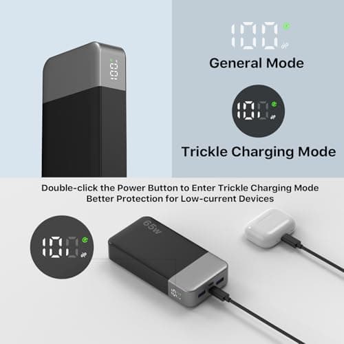NOBIS Portable Charger 20000mAh 65W Power Bank Fast Charging — view 4