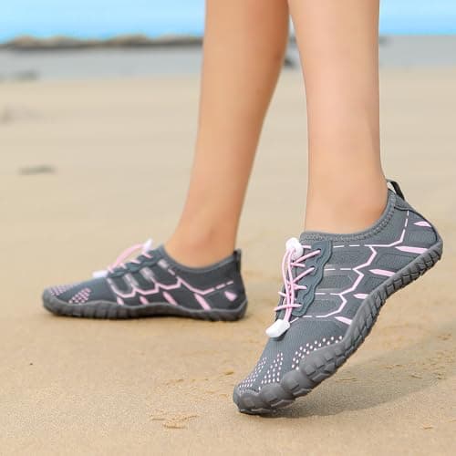 Water Shoes Beach Barefoot Shoes Womens Mens Quick Dry Aqua Swimming Pool — view 2
