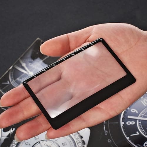 Credit Card Magnifier Credit Card Size Pocket Magnifier Fire Starter — view 3