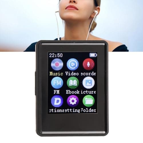 Cocoarm MP3 Player Bluetooth 5.0, 1.77in HiFi Music Player with (8G Small — view 3