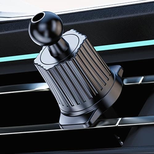 Car Vent Clip – Car Phone Mount Accessory, Double Hook Air Vent Clip, Rotating Adjustable Ball Joint | Reliable Vents Clips Design for Smartphone Stability Dashboard Console Travel Safety Streaming — view 3