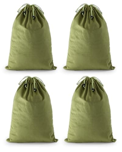Julai Travel Shoe Bags, Velvet Drawstring Shoe Bags