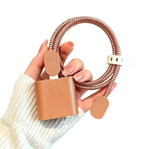 Wegiwuca Complete Protections Set for Phone 20W Power Adapter, Brown — view 6