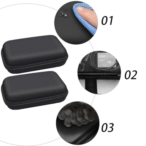 2pcs Eva Digital Accessories Pouch for Hdd Travel Carrying Bag — view 3