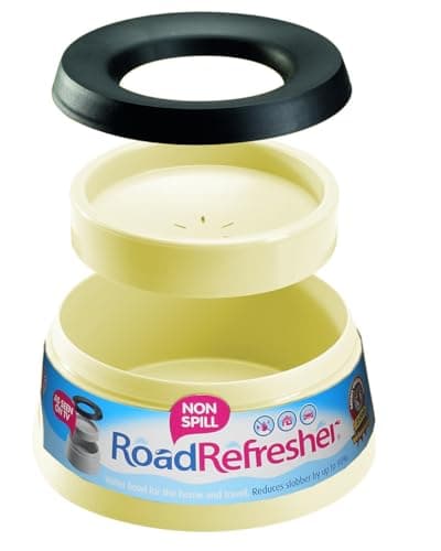 Prestige Road Refresher Non Spill Pet Water Bowl, L, Green — view 2