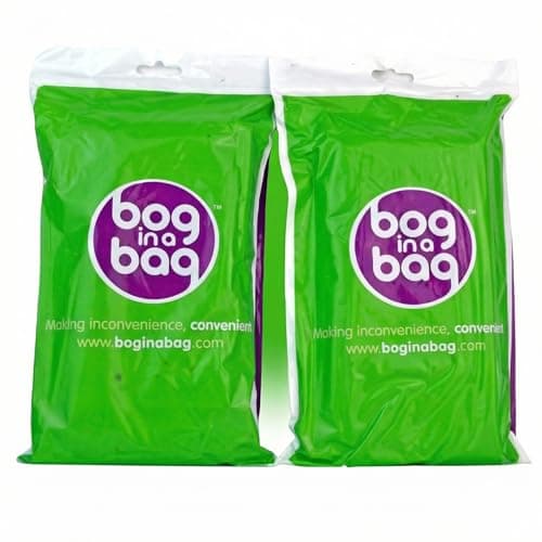 Boginabag Camping Toilet Refill Bags - Biodegradable Liners, 10 (2-Pack)