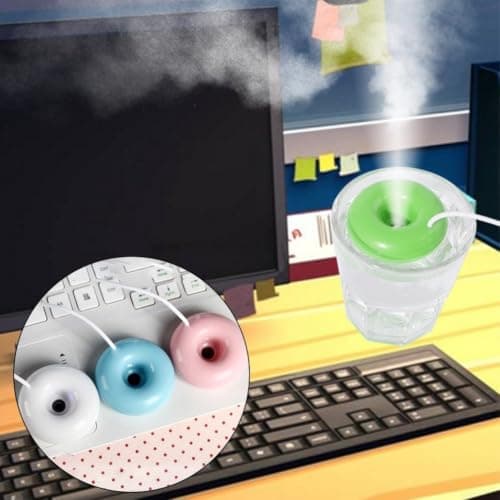 Portable for mini USB Humidifier, Donut for mist Diffuser Portable — view 3