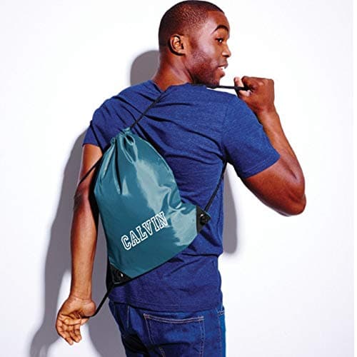 Nametape Express Pump/Swim bag drawstring backpack personalised with name, great choice of colous (Maroon) — view 5