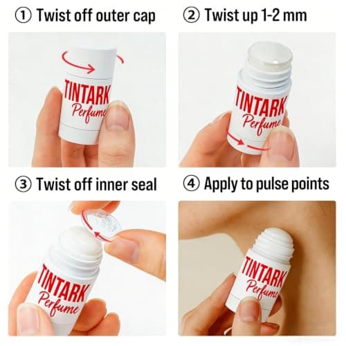 TINTARK Wild Kiss Solid Perfume Balm for Women, 5 g — view 5