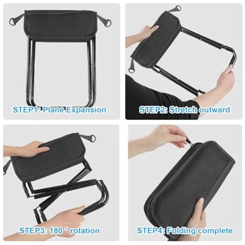 1PCS Camping Stools Folding Lightweight,Portable Small Folding Stool — view 4