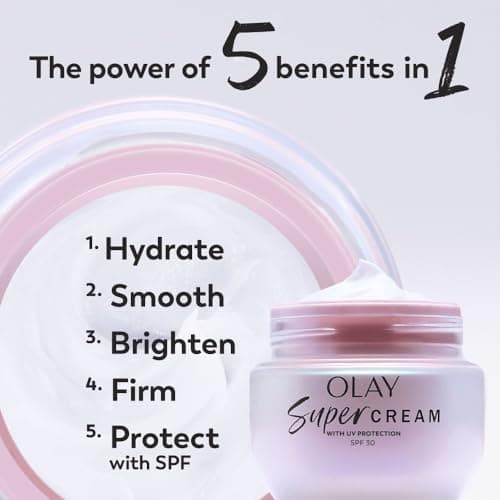 OLAY Super Cream Face Moisturiser for Glass Skin SPF30 50ml — view 2