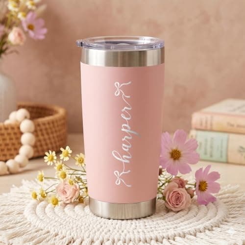 Gifts Refined Personalised Engraved Travel Mug Tumbler