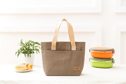 Vinsani Insulated Thermal Lunch Bag Portable Reusable Cooler Bag Unisex