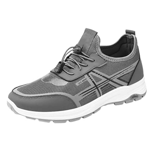 Campus Men's Sports Shoes, Jogging Shoes with Screw Lock Trainers, gray, 10