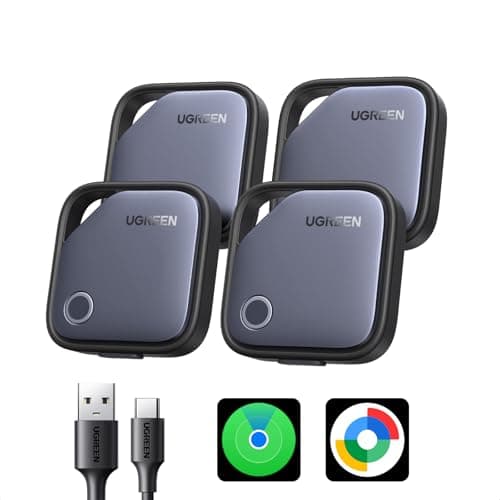 UGREEN FineTrack Duo (4 Pack) for iOS & Android, FineTrack Mini 2 Pcak (iOS only), Bluetooth Finder for Keys, Wallet, Luggage, Suitcase and More — view 2