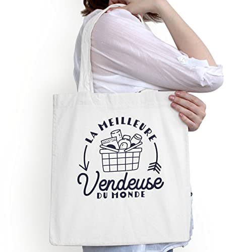 Fabulous Large Shopping Bag Beach Student Best Seller in the World, white, One Size — view 2
