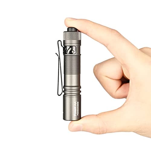ACEBEAM Pokelit AA Rechargeable Mini Torch with Clip, 1000 High Lumens EDC